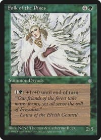 Folk of the Pines - Ice Age - Magic: The Gathering card