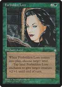 Forbidden Lore - Ice Age - Magic: The Gathering card