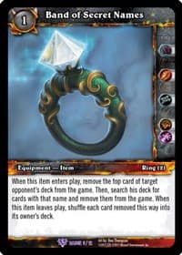 Band of Secret Names - CRP - WoW card