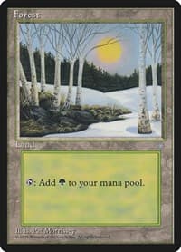 Forest (328) - Ice Age - Magic: The Gathering card