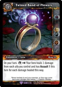 Twined Band of Flowers - CRP - WoW card