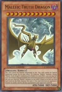 Malefic Truth Dragon - Shonen Jump Magazine Promos - YuGiOh card