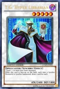 T.G. Hyper Librarian - Shonen Jump Magazine Promos - YuGiOh card