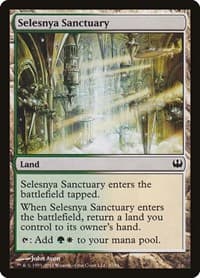 Selesnya Sanctuary - Duel Decks: Knights vs. Dragons - Magic: The Gathering card