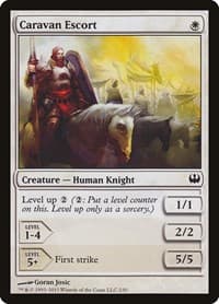 Caravan Escort - Duel Decks: Knights vs. Dragons - Magic: The Gathering card