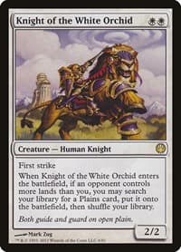 Knight of the White Orchid - Duel Decks: Knights vs. Dragons - Magic: The Gathering card