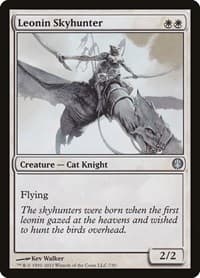 Leonin Skyhunter - Duel Decks: Knights vs. Dragons - Magic: The Gathering card