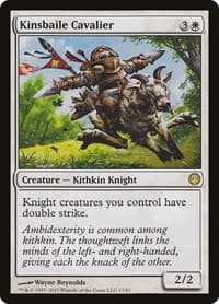 Kinsbaile Cavalier - Duel Decks: Knights vs. Dragons - Magic: The Gathering card