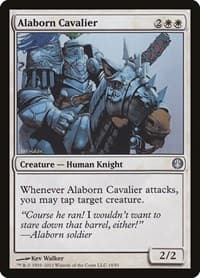 Alaborn Cavalier - Duel Decks: Knights vs. Dragons - Magic: The Gathering card