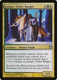 Juniper Order Ranger - Duel Decks: Knights vs. Dragons - Magic: The Gathering card