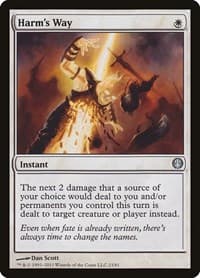 Harm's Way - Duel Decks: Knights vs. Dragons - Magic: The Gathering card