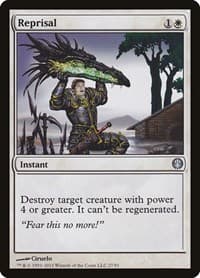 Reprisal - Duel Decks: Knights vs. Dragons - Magic: The Gathering card