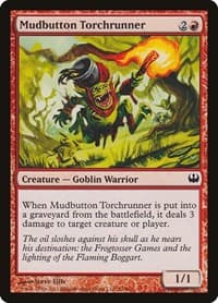 Mudbutton Torchrunner - Duel Decks: Knights vs. Dragons - Magic: The Gathering card