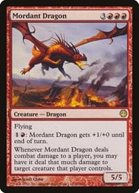Mordant Dragon - Duel Decks: Knights vs. Dragons - Magic: The Gathering card