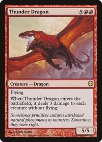 Thunder Dragon - Duel Decks: Knights vs. Dragons - Magic: The Gathering card