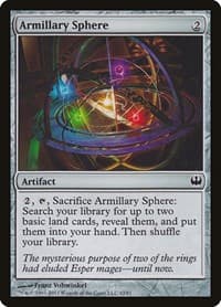 Armillary Sphere - Duel Decks: Knights vs. Dragons - Magic: The Gathering card