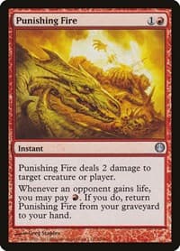 Punishing Fire - Duel Decks: Knights vs. Dragons - Magic: The Gathering card
