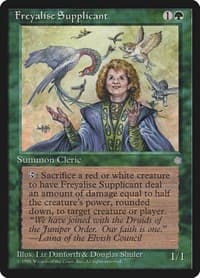 Freyalise Supplicant - Ice Age - Magic: The Gathering card