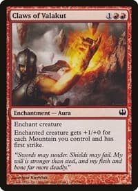 Claws of Valakut - Duel Decks: Knights vs. Dragons - Magic: The Gathering card