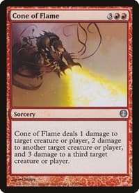 Cone of Flame - Duel Decks: Knights vs. Dragons - Magic: The Gathering card