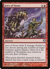 Jaws of Stone - Duel Decks: Knights vs. Dragons - Magic: The Gathering card