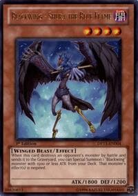 Blackwing - Shura the Blue Flame - Duelist Pack 11: Crow - YuGiOh card
