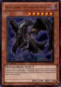 Blackwing - Elphin the Raven - Duelist Pack 11: Crow - YuGiOh card