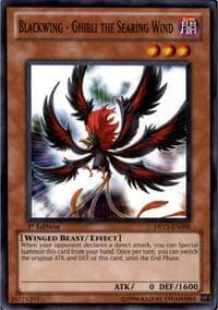 Blackwing - Ghibli the Searing Wind - Duelist Pack 11: Crow - YuGiOh card