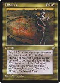 Fumarole - Ice Age - Magic: The Gathering card