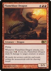 Flameblast Dragon - Magic 2012 (M12) - Magic: The Gathering card