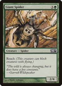 Giant Spider - Magic 2012 (M12) - Magic: The Gathering card