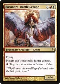 Basandra, Battle Seraph - Commander - Magic: The Gathering card