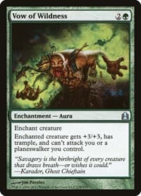 Vow of Wildness - Commander - Magic: The Gathering card