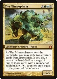 The Mimeoplasm - Commander - Magic: The Gathering card