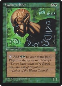 Fyndhorn Elder - Ice Age - Magic: The Gathering card