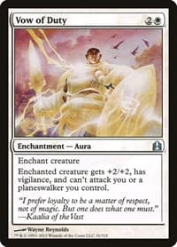 Vow of Duty - Commander - Magic: The Gathering card