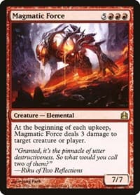 Magmatic Force - Commander - Magic: The Gathering card