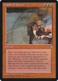 Game of Chaos - Ice Age - Magic: The Gathering card