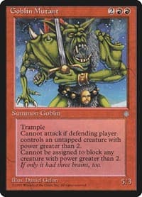 Goblin Mutant - Ice Age - Magic: The Gathering card