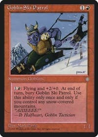 Goblin Ski Patrol - Ice Age - Magic: The Gathering card