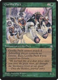 Gorilla Pack - Ice Age - Magic: The Gathering card