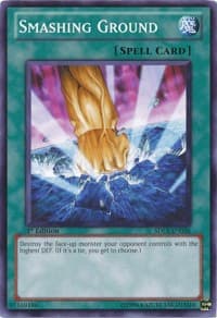 Smashing Ground - Structure Deck: Lost Sanctuary - YuGiOh card