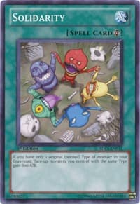 Solidarity - Structure Deck: Lost Sanctuary - YuGiOh card