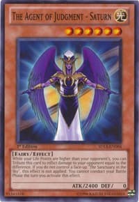 The Agent of Judgment - Saturn - Structure Deck: Lost Sanctuary - YuGiOh card