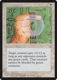 Green Scarab - Ice Age - Magic: The Gathering card