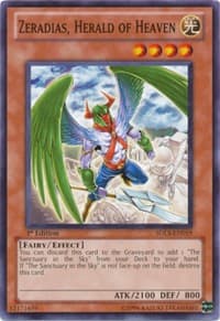 Zeradias, Herald of Heaven - Structure Deck: Lost Sanctuary - YuGiOh card