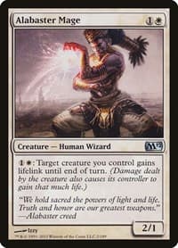 Alabaster Mage - Magic 2012 (M12) - Magic: The Gathering card