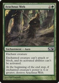 Arachnus Web - Magic 2012 (M12) - Magic: The Gathering card