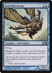 Aven Fleetwing - Magic 2012 (M12) - Magic: The Gathering card