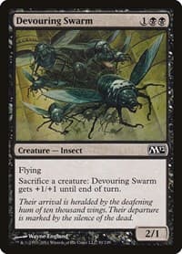 Devouring Swarm - Magic 2012 (M12) - Magic: The Gathering card